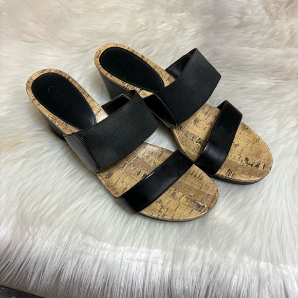 Chaps Shoes - Chaps Rhoda Women’s Wedge dress sandals
